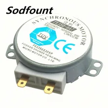 AC 220-240V 4W 6 об/мин диаметром 48 мм синхронный микро двигатель для нагнетатель теплого воздуха 50/60Hz CW/CCW TYJ50-8A7 микроволновая печь мотор лотка