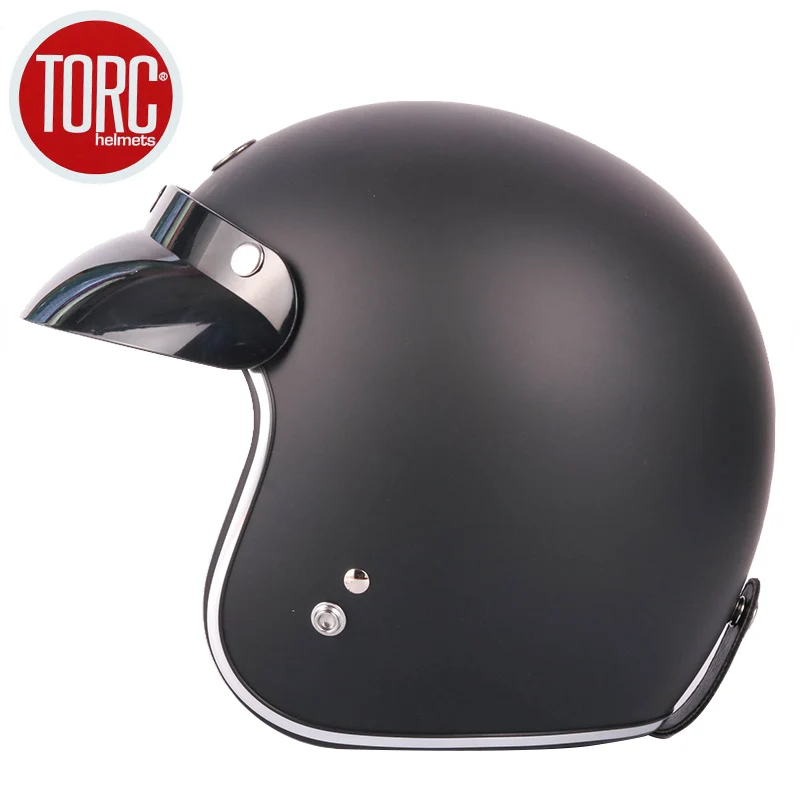TORC T50 винтажный брендовый шлем с открытым лицом для мотокросса сертификат DOT casco