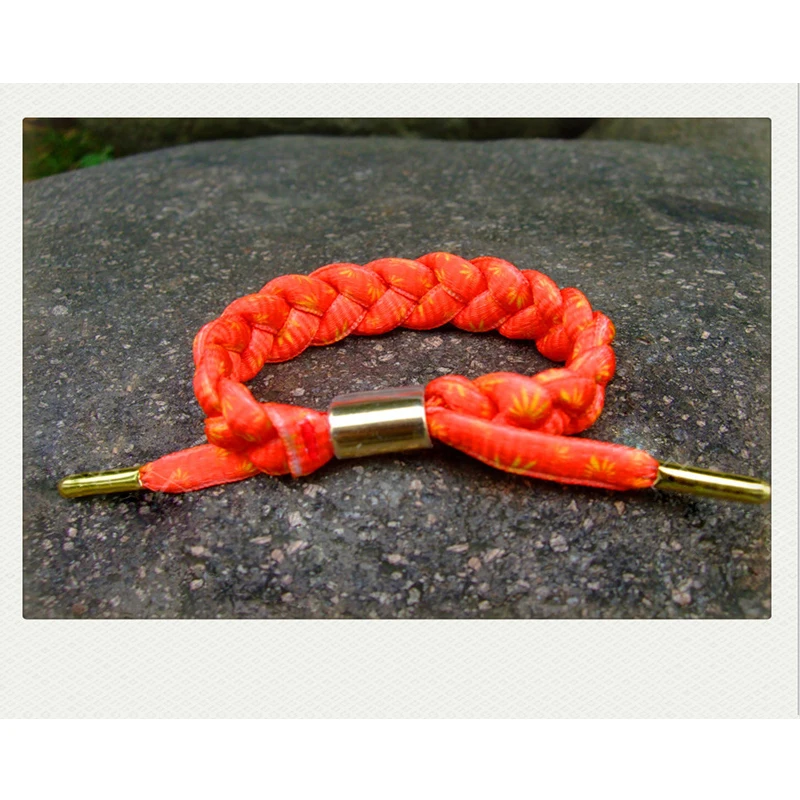 Handmade Braided Bracelet Rope Bangles Women Girls Men Boys Couple Lovers Shoelace Sports Fan Accessory Fashion Jewelry | Украшения и