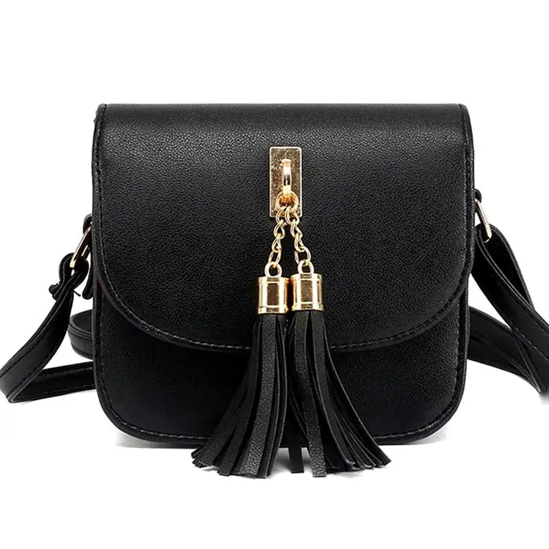 Модная новая женская сумка 2021 женские сумки через плечо с цепочкой и кисточкой