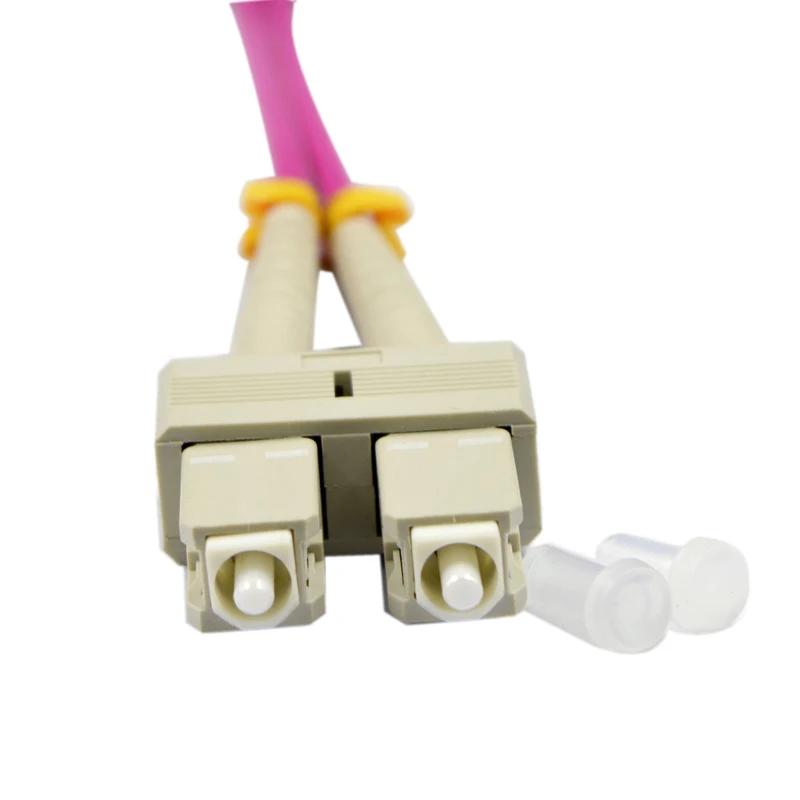 SC К 40GB лазерный оптимизированный многомодовый волоконный патч кабель OM4 SC/UPC