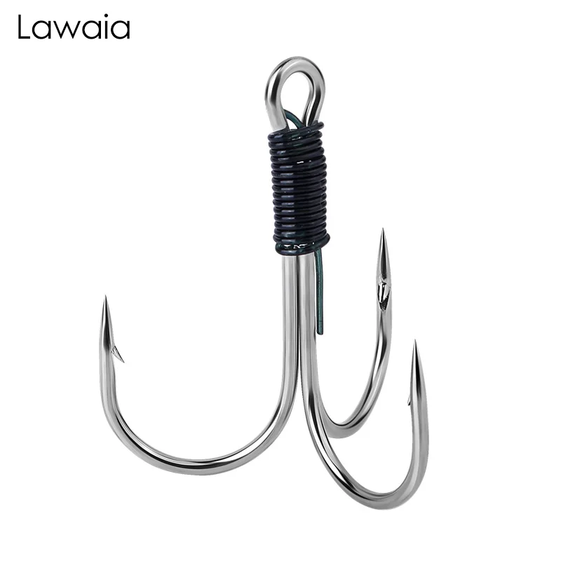 Lawaia Hooks Fishing Three Anchor Hook Line Group Set Handmade With Barbed Three-jaw Tackle Carp Tools | Спорт и развлечения
