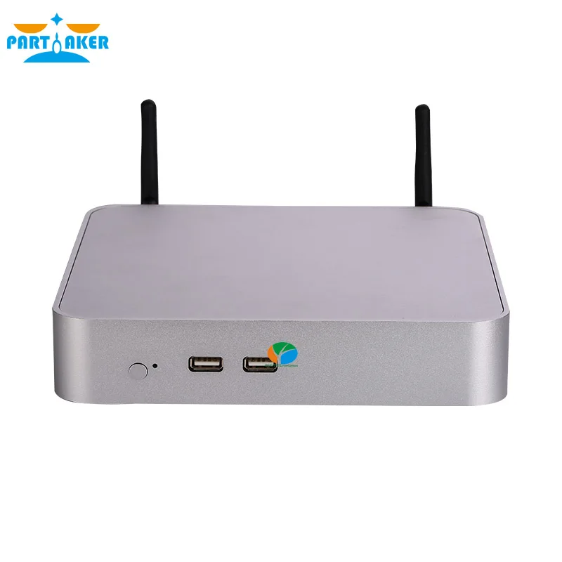 Мини ПК Win 10 Intel Core i7 7700HQ DP VGA HDMI LAN 6 * USB микро компьютер Linux DDR4 Max 32 ГБ AC Wifi мини