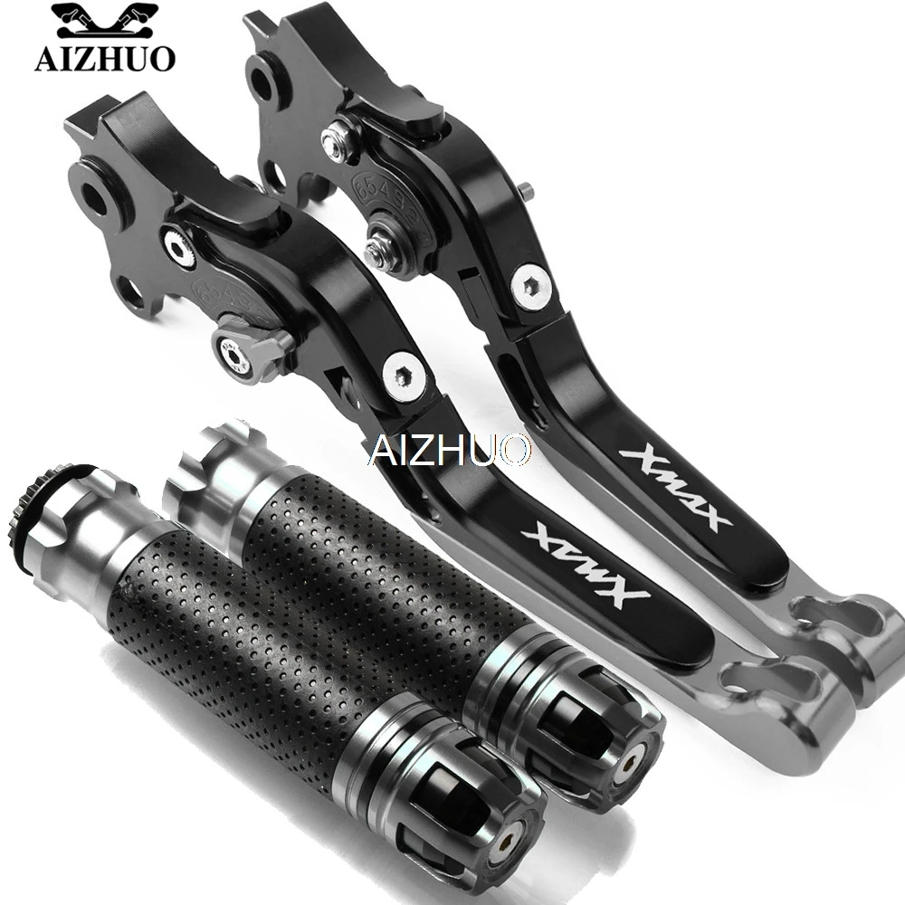 

For YAMAHA XMAX X-MAX X MAX XMAX 125/200/250/400 Motorcycle Brake Clutch Lever Extendable Adjustable Hand Grip Handlebar