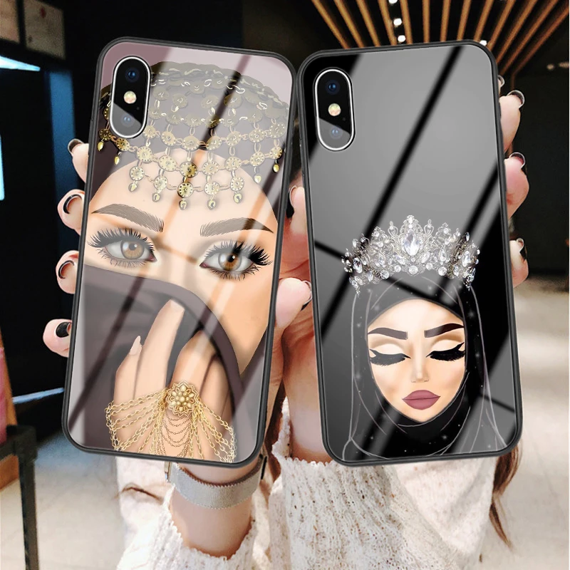 Стеклянный чехол для iPhone X 7 8 10 6 s XS faith Plus роскошный силиконовый