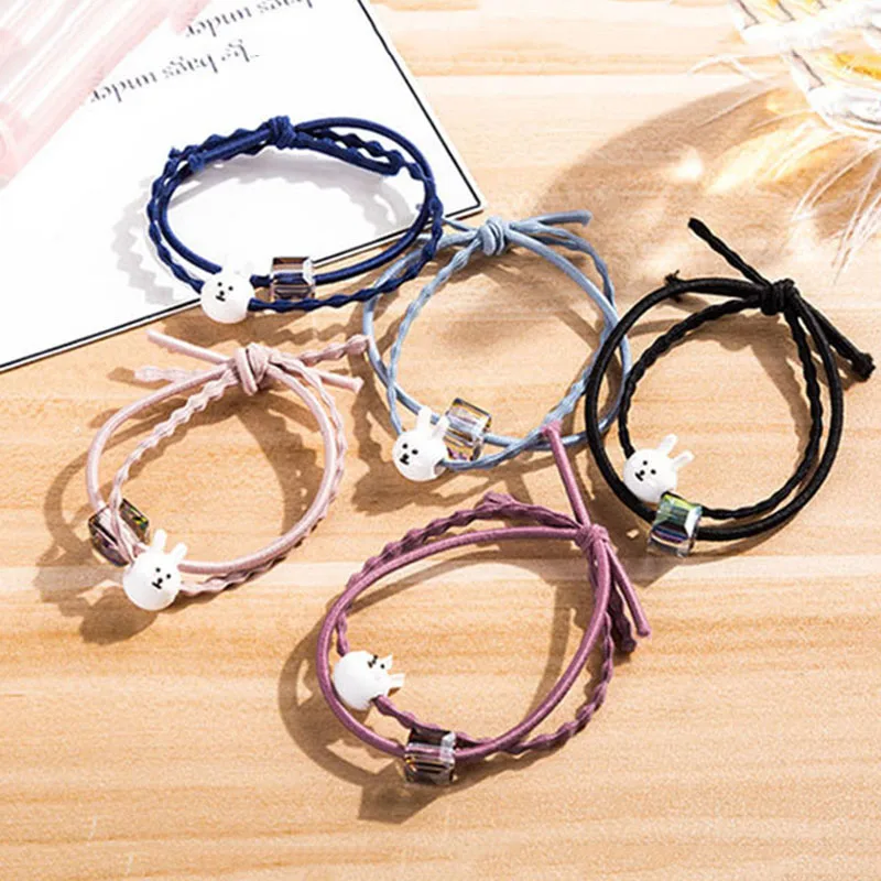 1 шт. Лидер продаж для девочек аксессуары волос Перл эластичной резинки Головные