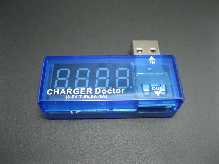 Цифровой USB Mobile Мощность зарядный ток никель-металл-Напряжение метр тестер Мини USB зарядное устройство Доктор Вольтметр Амперметр с номером отслеживания