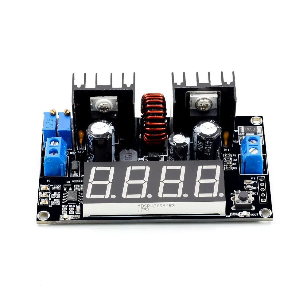 VHM-101 цифровой дисплей DC 5A 180 Вт регулируемый CC CV понижающий источник питания модуль зарядки аккумулятора Напряжение Амперметр светодиодный драйвер
