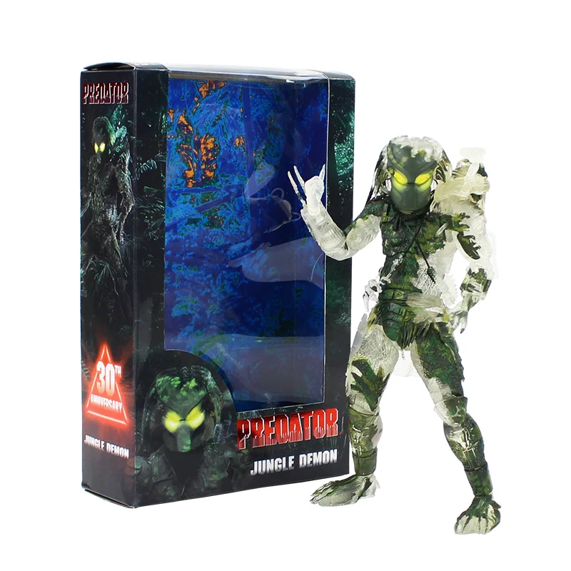 20 см Neca Хищник джунгли демон экшн фигурка модель игрушка в цветной