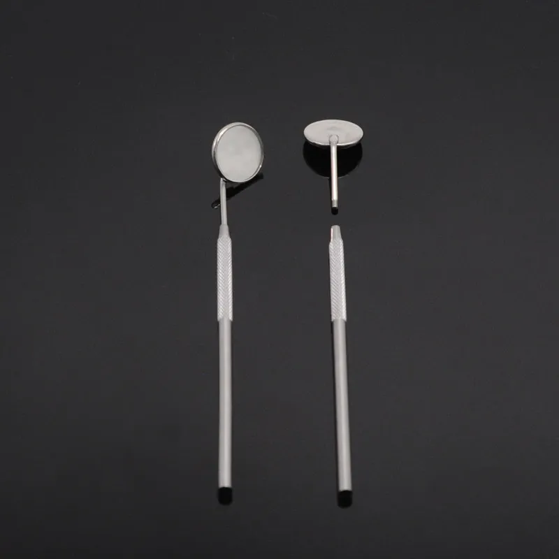 Стоматологическое зеркало инструменты нержавеющая сталь ротовые проверка