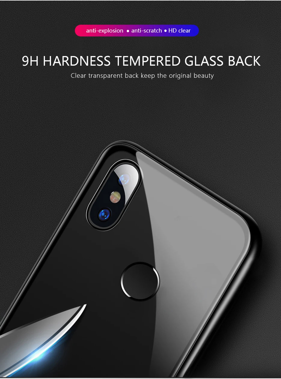 Металлический магнитный чехол для Xiaomi mi 8, закаленное стекло, магнитный адсорбционный чехол для mi 8 SE, стеклянная задняя крышка, бампер Xiaomi mi 8 Lite