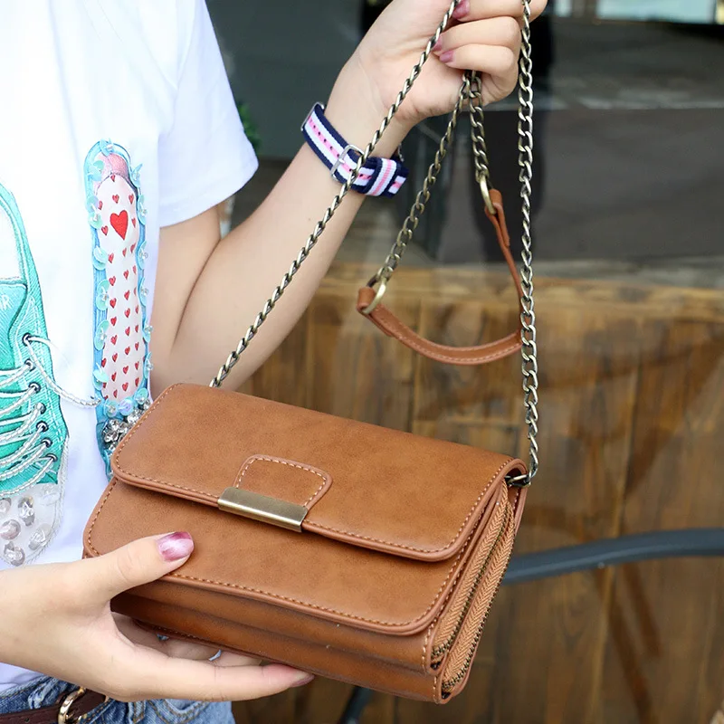 Новинка 2017 Женский кошелек прилив корейской версии ретро небольшой партии мешок