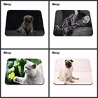 Новое поступление коврик Mairuige для мыши на заказ с животными Черные милые кошки котята компьютерный блокнот прямоугольные резиновые мягкие