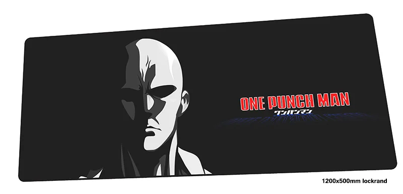 ONE PUNCH MAN коврик для мыши геймер Лидер продаж 120x50 см ноутбук с алюминиевым корпусом