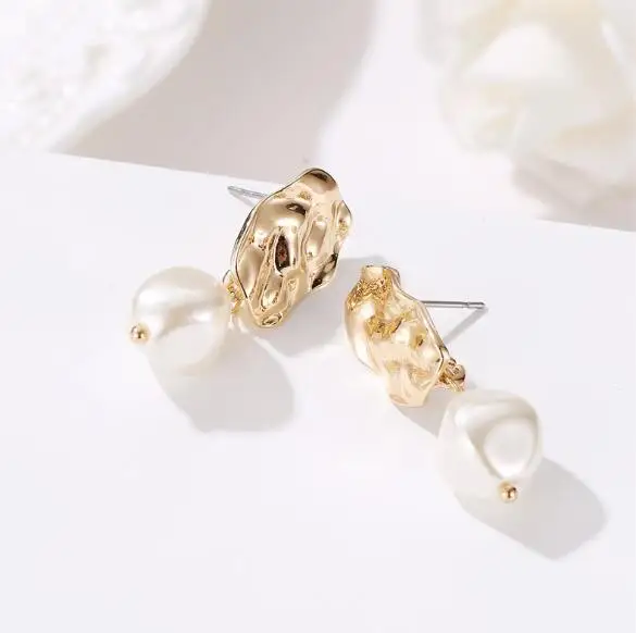 Женские серьги в стиле ретро нестандартные со стразами E5580 | Украшения и