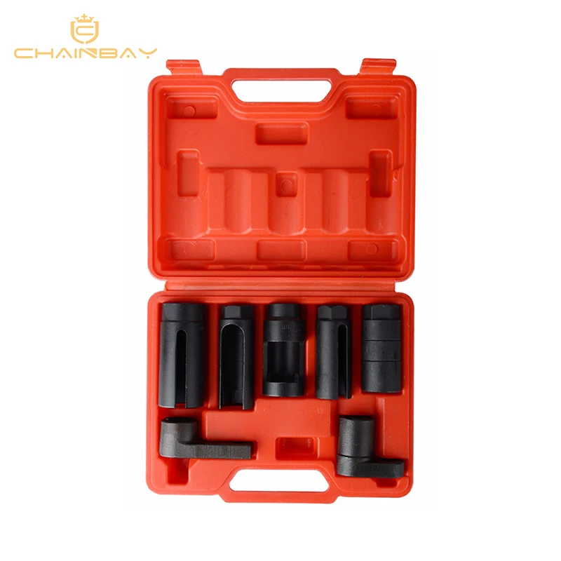 7 PCS OXYGEN SENSOR WRENCH SET AUTOMOTIVE TOOLS