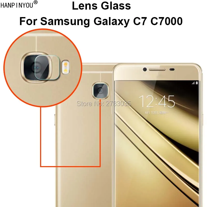Для Samsung Galaxy C7 C7000 5 7 &quotПрозрачная ультратонкая задняя защитная крышка для