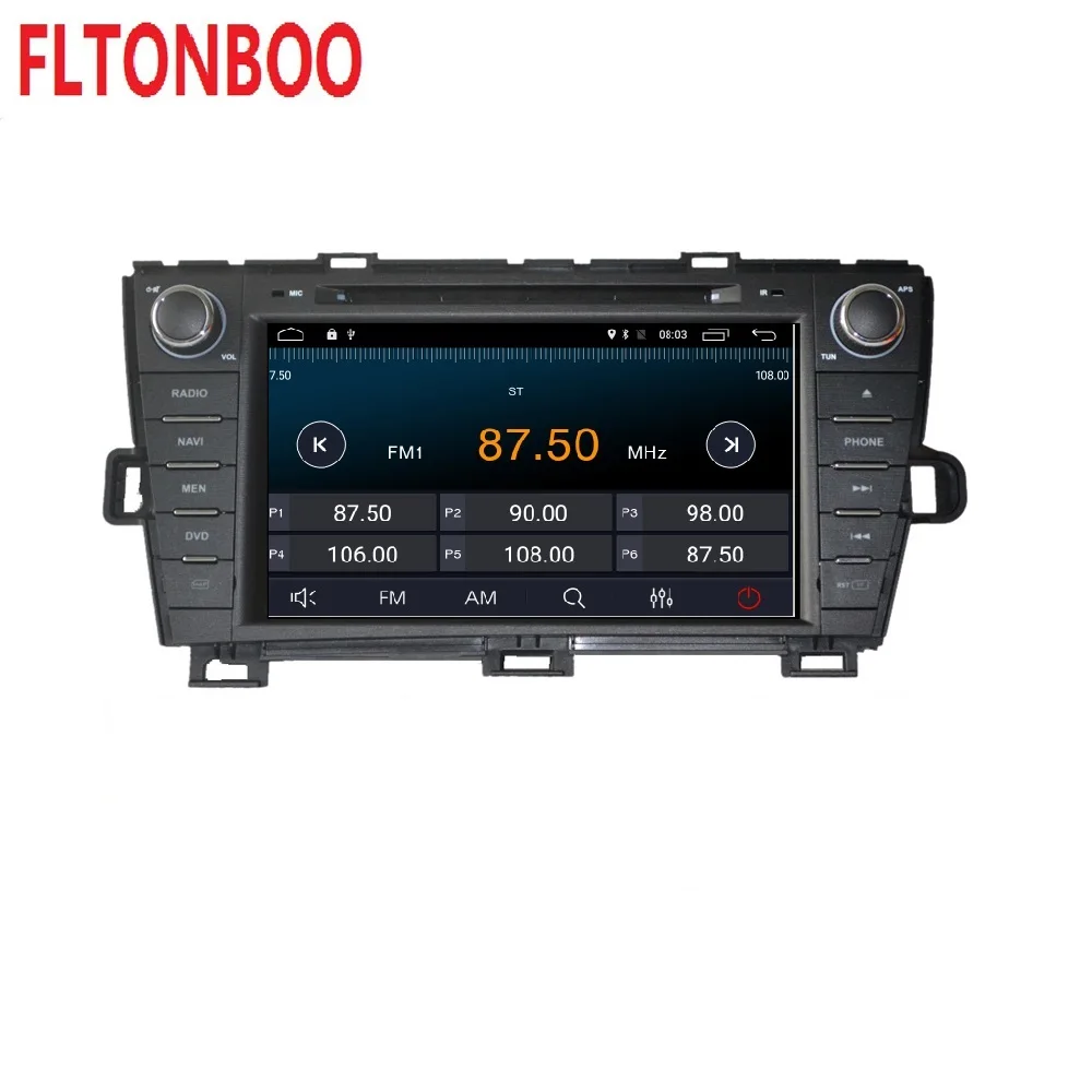 8 &quotAndroid 9 автомобильный радиоприемник с навигацией GPS dvd-плеер для Toyota prius right bluetooth