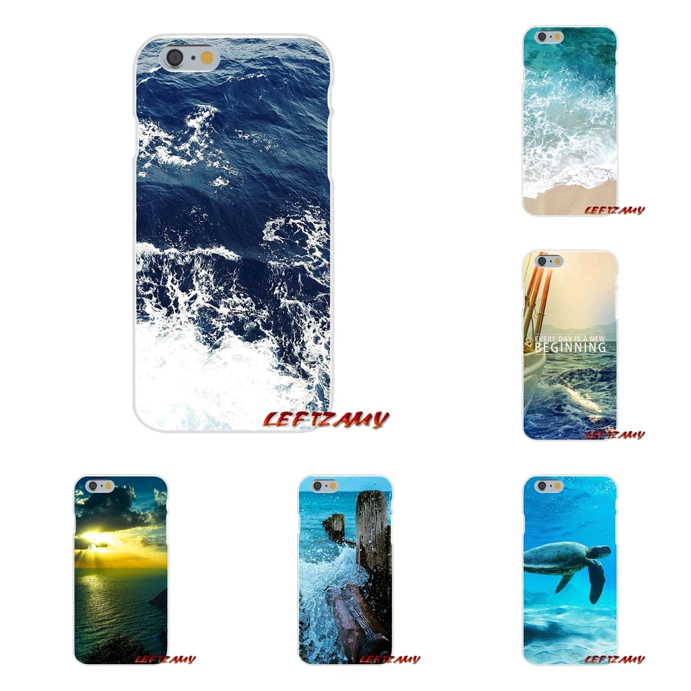 sea ocean Accessories Phone Shell Covers For Huawei P8 P9 P10 Lite 2017 Honor 4C 5X 5C 6X Mate 7 8 9 10 Pro | Мобильные телефоны и