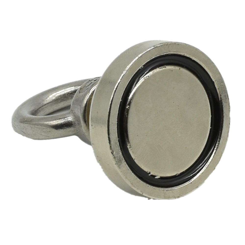 Рыболовные магнитные горшки диаметром 32 мм со стальным кольцом подъемные