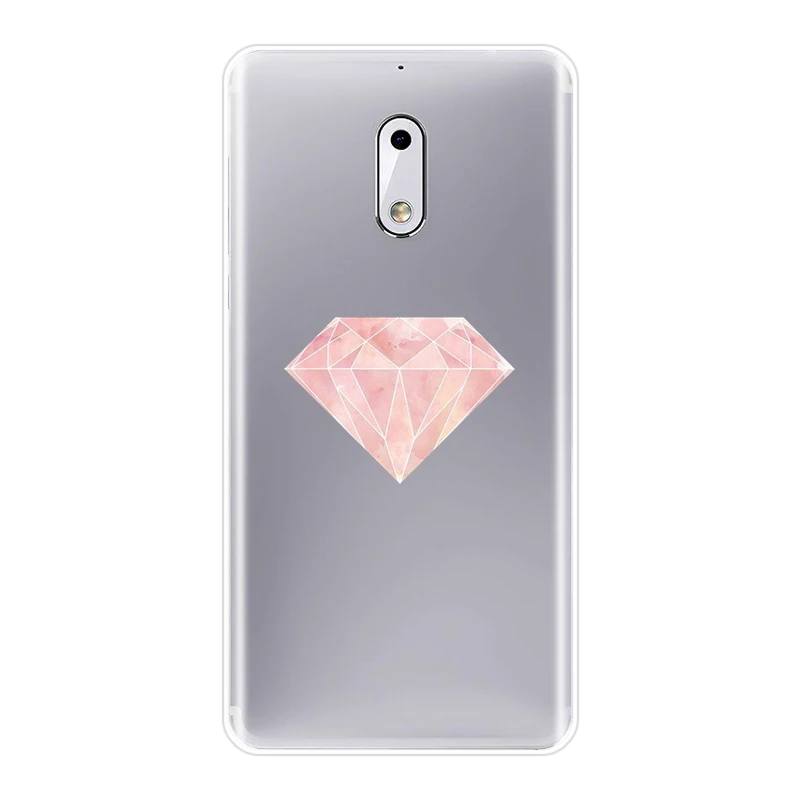 Роскошный модный чехол для телефона Nokia 8 6 5 3 2 1 с драгоценными камнями черный