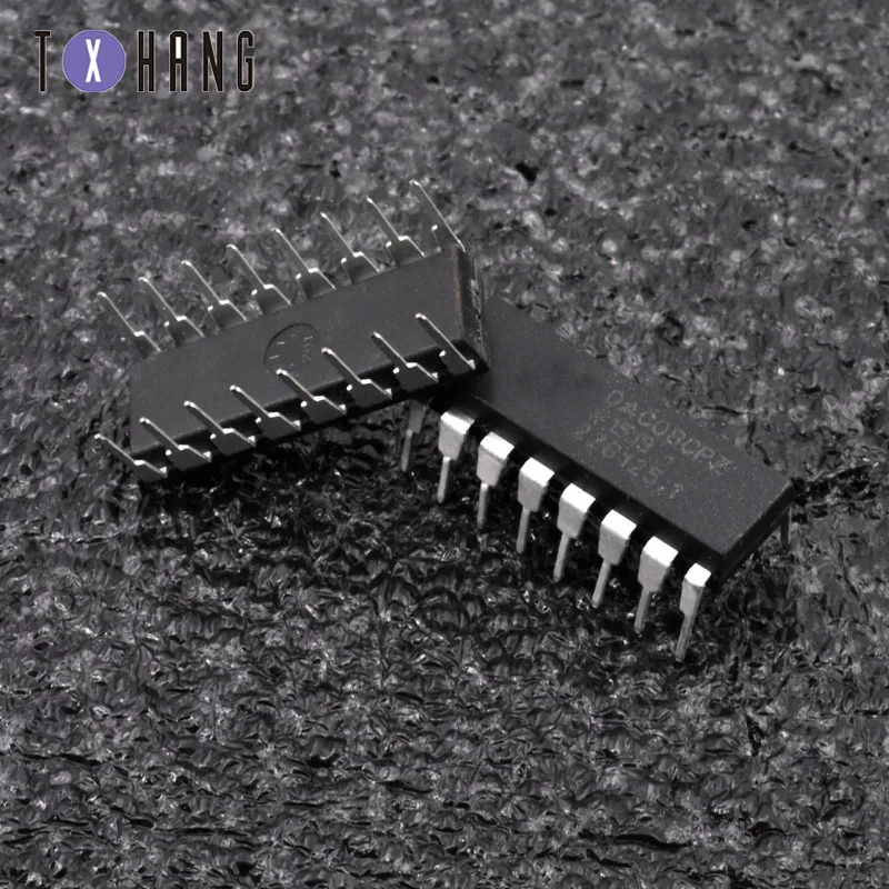 1/5 шт DAC08CPZ DAC08 DIP 16 IC 8 бит параллельный Dac 11 Msps AD|Интегральные схемы| |