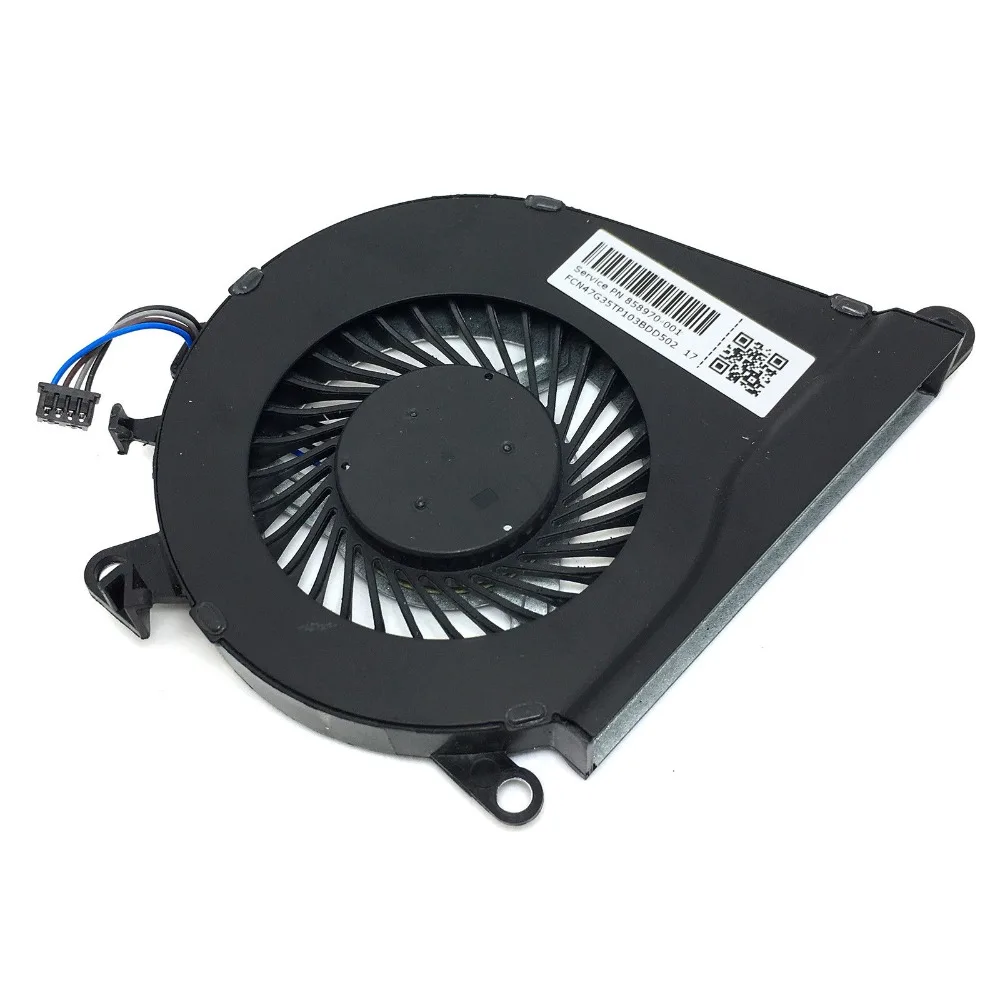 GZEELE Процессор вентилятор охлаждения для HP 15-BC 15-BC000 15-BC100 15-BC200 858970-001 аккумулятор большой емкости 15-BC011TX 15-BC012TX 15-BC013TX 15-BC217TX вентилятор