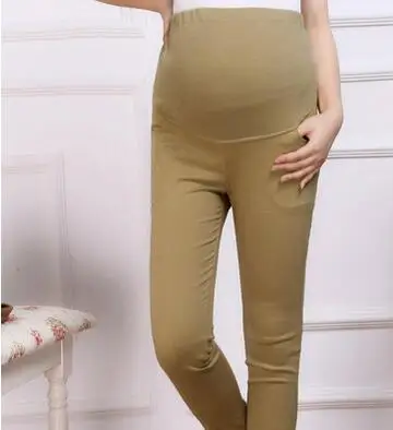 MamaLove беременности и родам штаны капри брюки для будущих мам Брюки беременных Для