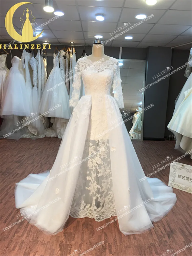 Сексуальное кружевное платье JIALINZEYI с глубоким полурукавом бусинами аппликацией