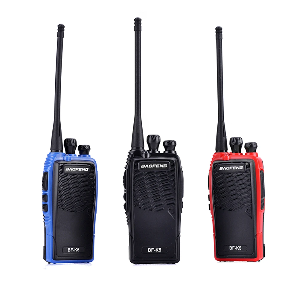 100% Original Baofeng Walkie Talkie BF-K5 Amateur Radio Portable Two Way Radio K5 Woki Toki Wireless Fm Hm Transceiver