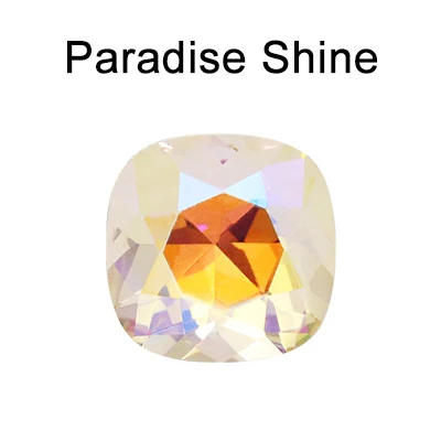 Paradise Shine 36 шт. Стразы с красочной аппликацией, хрустальные точечные Стразы модные ювелирные изделия из камня, Стразы для одежды, стеклянные камни, художественный Декор - Цвет: Paradise Shine