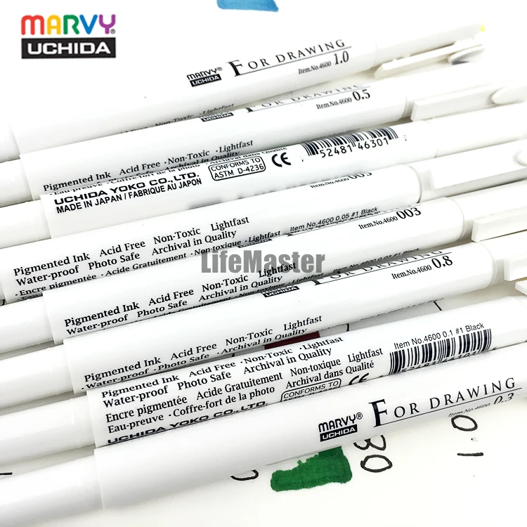 Черная водостойкая ручка для рисования 0 03 мм/0 05 1 3/0 5/0 8/1 мм|pen insert|pen traypen drive micro sd |