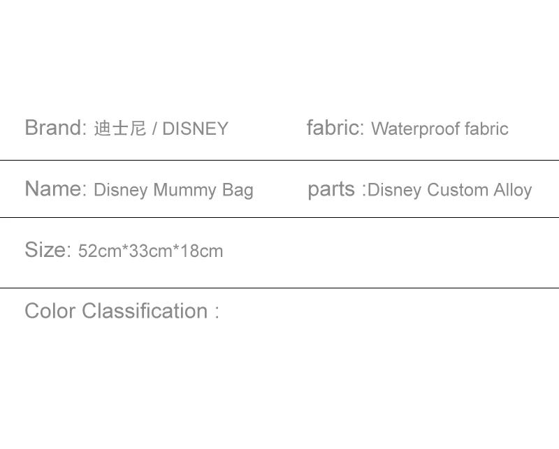 Disney бутылочка для кормления изоляционная Мумия сумка ткань Оксфорд сумка для хранения подгузников рюкзак модный водонепроницаемый большой емкости сумка для подгузников
