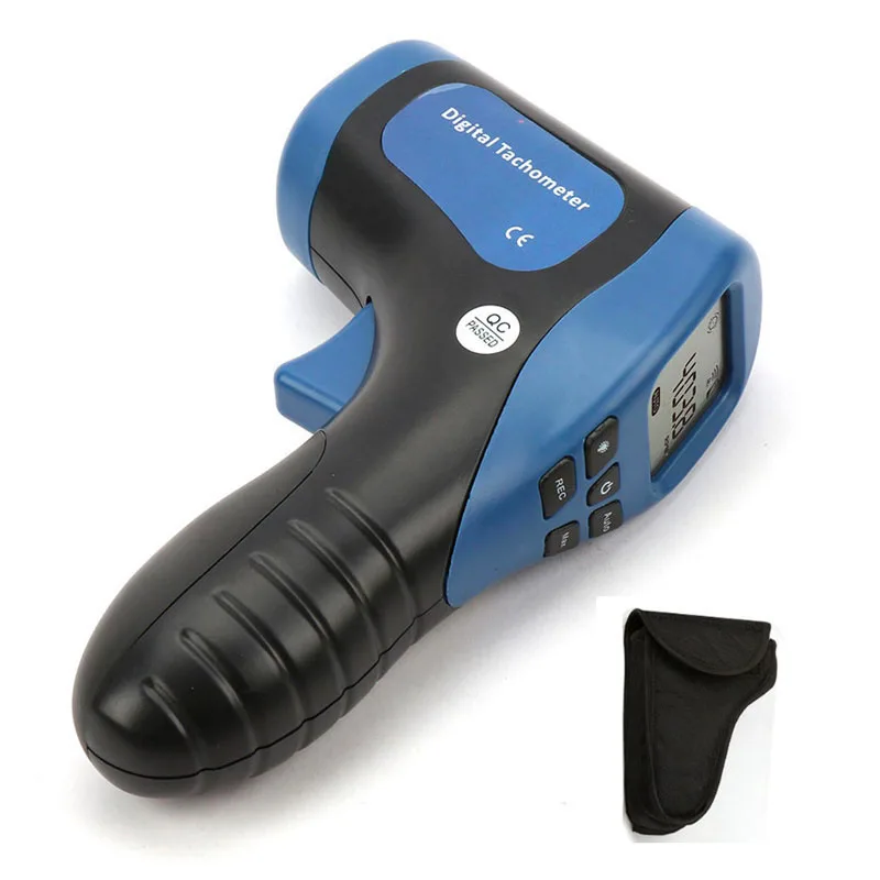 

BINOAX TL-900 Laser Digital Tachometer Non-Contact Measuring Range:2.5-99999RPM with Bag