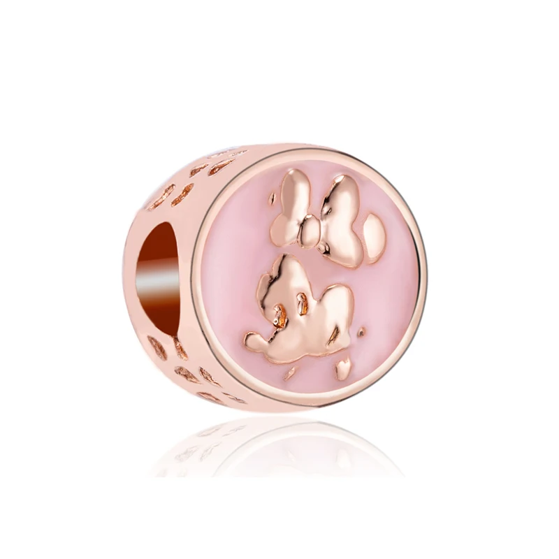 Простой стиль кристалл звезда цветок листья Любовь Сердце Минни DIY бусины