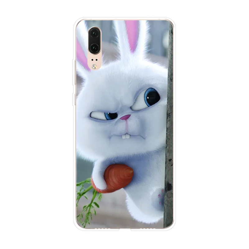 Чехол для телефона Huawei P10 P20 P30 Lite Pro P Smart 2019 Plus чехол с кроликом Пикачу мягкий P8 P9 2017