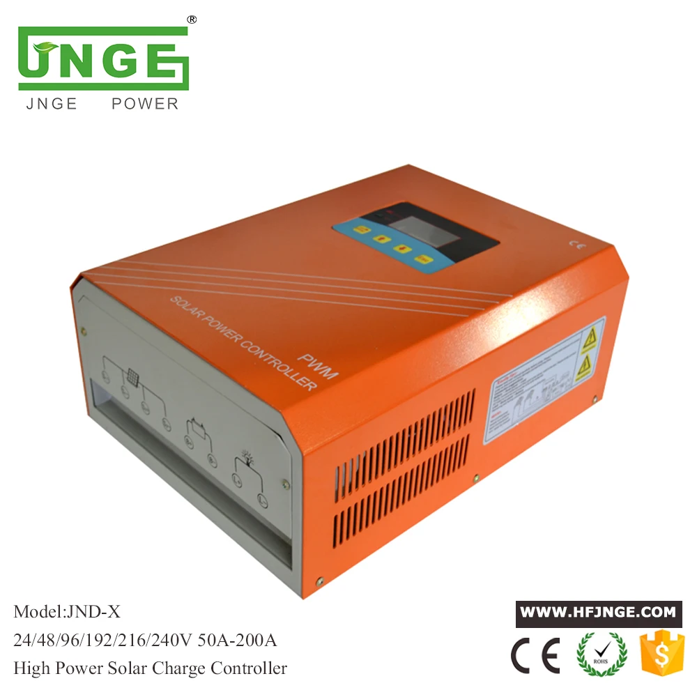 Контроллер заряда солнечной батареи JNGE Power 150A для системы энергии с ЖК-дисплеем |
