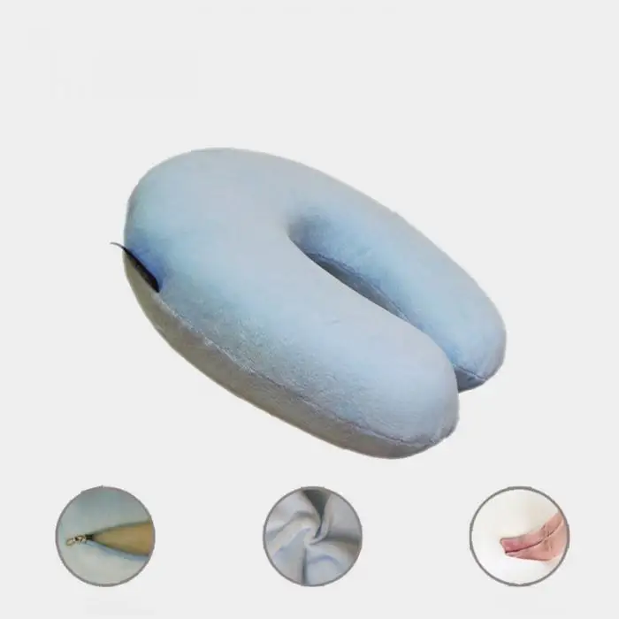 Мужская и женская u-образная подушка для шеи, мягкая пена с памятью, подушка для путешествий, подушка для отдыха, Лучшая цена
