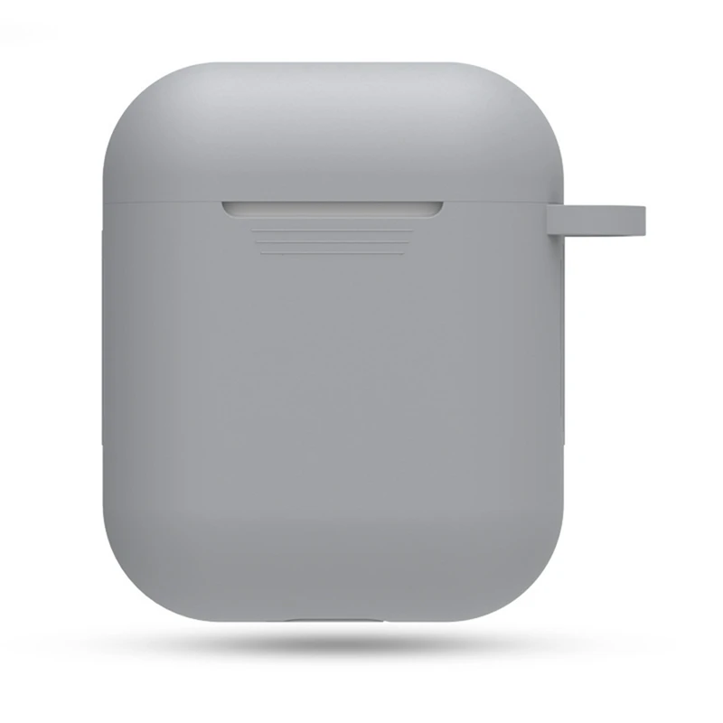 2922GY Ультратонкий протектор чехол Мягкий силиконовый чехол для A^ pple Airpods противоударный чехол для A^ pple гарнитура для Airpods чехол s ящики для хранения - Цвет: 2922GY