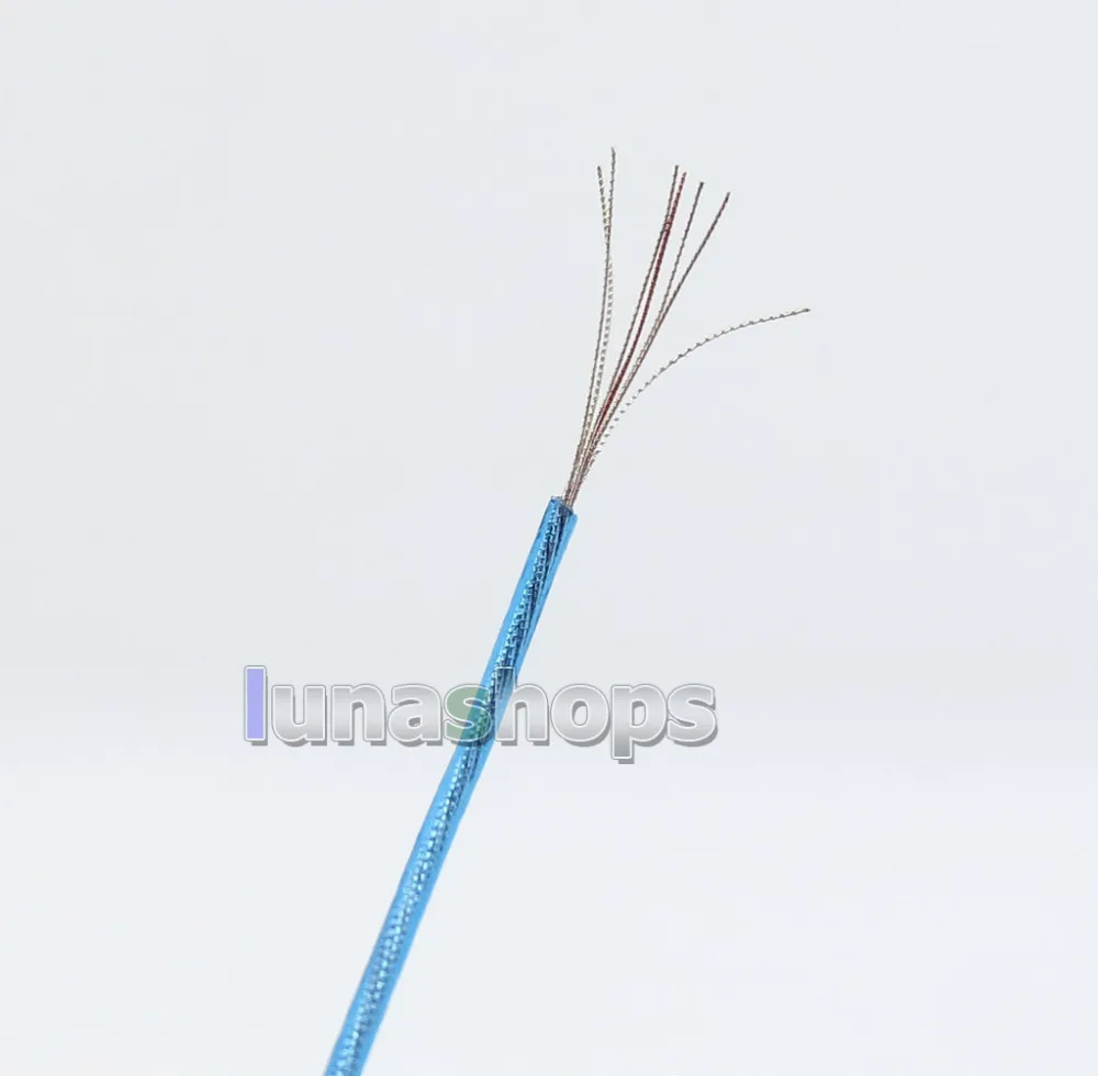 LN005739 100 м Acrolink OCC 34AWG UV-PVC(N Tefl) 1 ядро одна кристальная медная фольга около 50d OD 0,8 мм DIY Кабель ID32