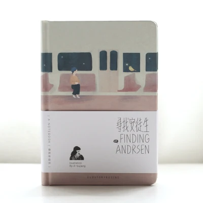 Розовый Найти AndersenBeautiful блокнот цветной бумаги в твердом переплете дневник Книга Школьные офисные принадлежности канцелярские принадлежности - Цвет: Розовый