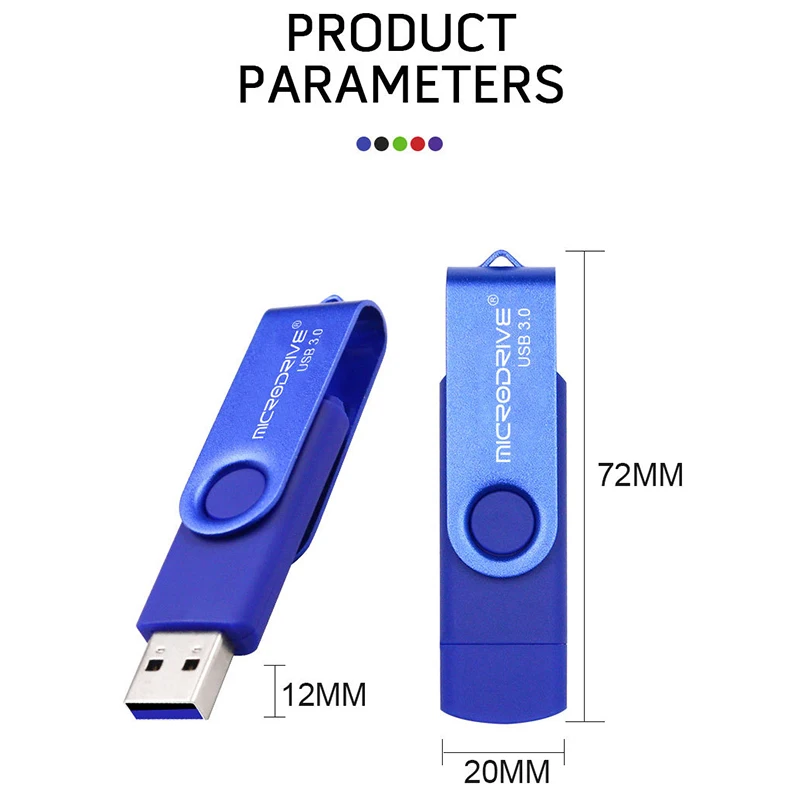 OTG USB флеш накопитель cle usb otg u диск 32g для телефона Android ручка 3 0 металлические