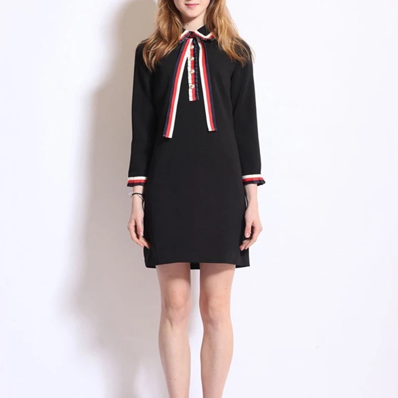 Лето 2018 г. взлетно посадочной полосы Белый Мини платье для женщин Европейский