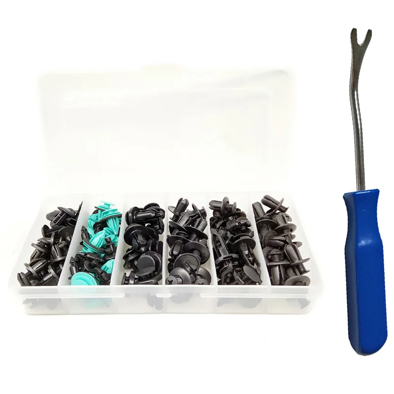Fender Screw Car Door Rivets Bumper 120pcs 6-10mm Set Fastener Clips Replacement | Автомобили и мотоциклы