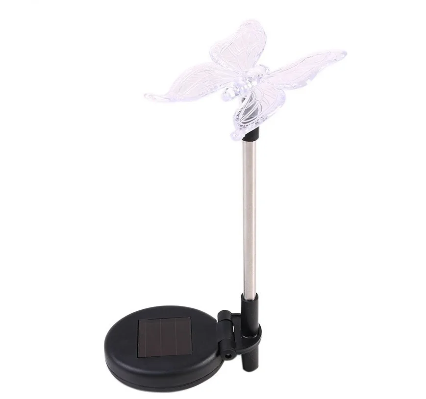 Explosion LED Solar Garden Light Dragonfly Butterfly Bird Outdoor Waterproof Garden Lawn Path Decorative Light