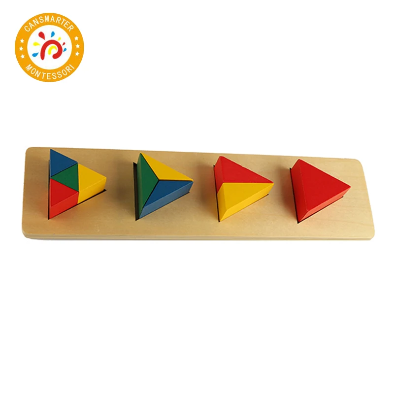 

Montessori Kid High Quality Toy Multi-shapes Building Blocks For Early Education
