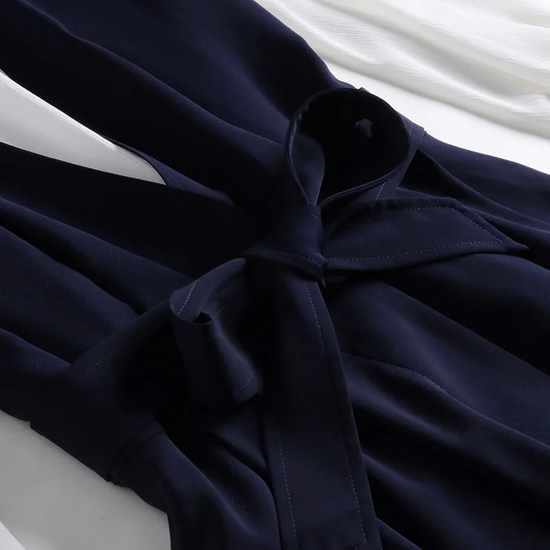 Ранняя Осенняя мода 2019 Новый женский комплект из двух предметов элегантный 2