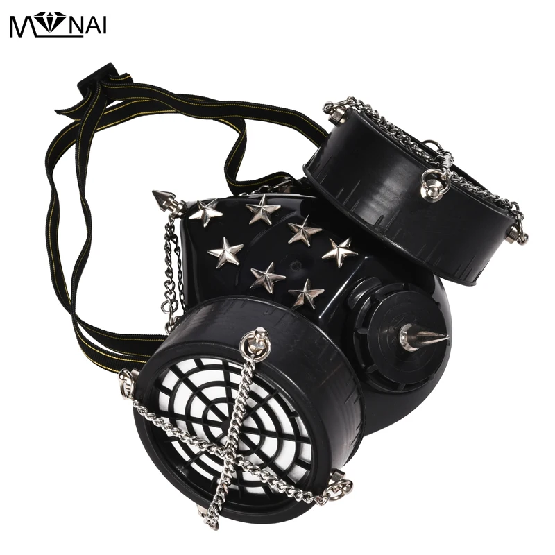 Костюмы для косплея стимпанк звезда маска с заклепками костюм нарядное платье