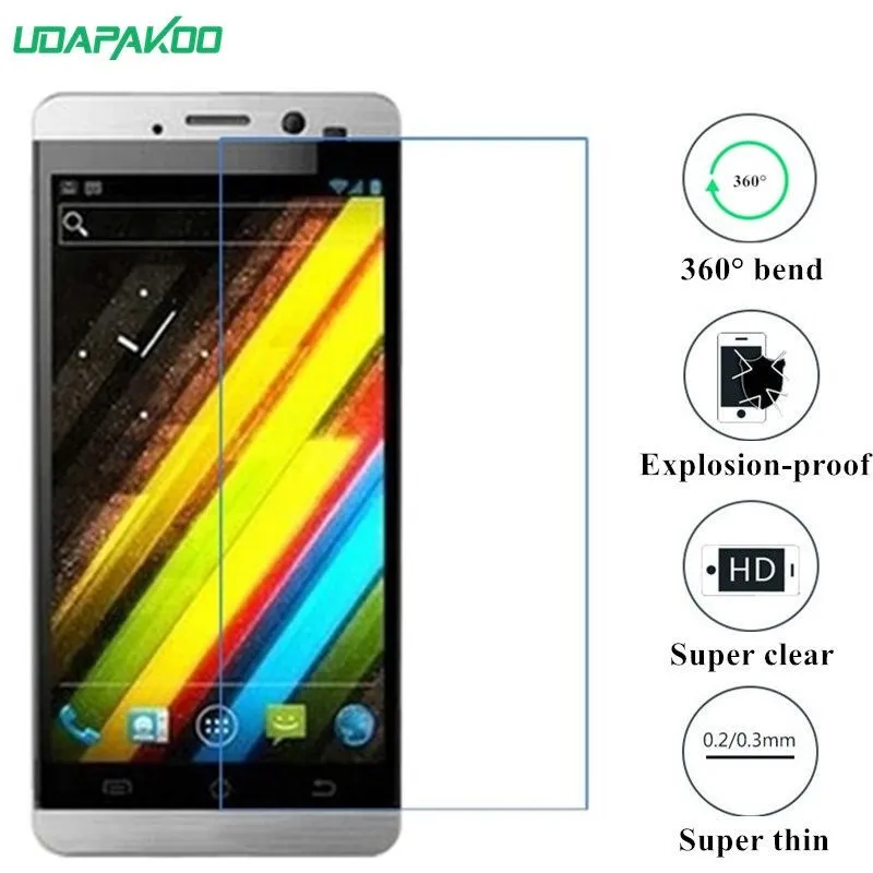 Udapakoo прозрачная закаленная (мягкое стекло) пленка для Jiayu G3 Nano Взрывозащищенная