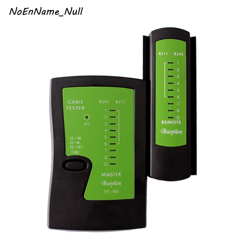 Профессиональный сетевой Кабельный тестер RJ45 RJ11 CAT5 UTP LAN кабель детектор
